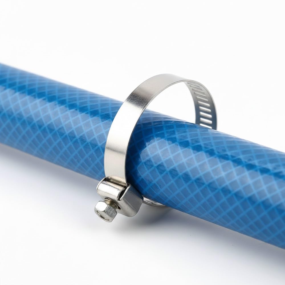 Suinga - Pack 25 ABRAZADERA METÁLICA para tubos de 104mm. Recomendado para mangueras Layflat