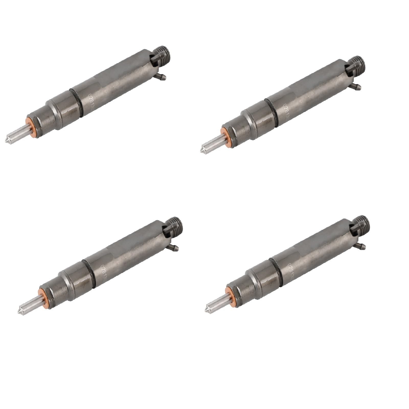Boquilla de inyector de coche 1 ud./4 Uds. Inyector de combustible para Volkswagen Golf para Jetta Beetle .9L diésel 028130202P(4pcs)