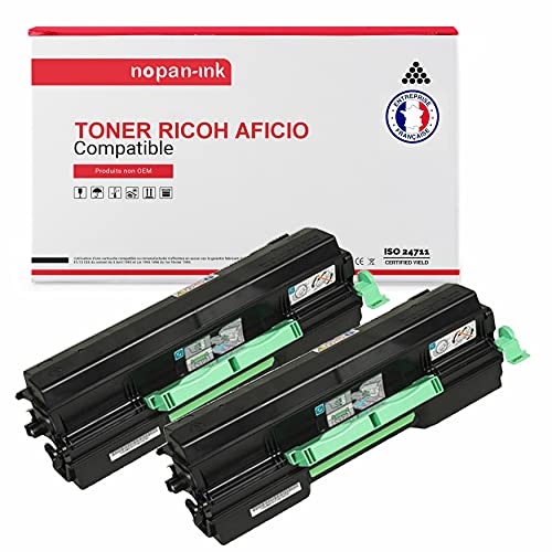 Toner SP6430A noir compatible pour imprimantes Lanier et Ricoh Aficio SP 6430dn