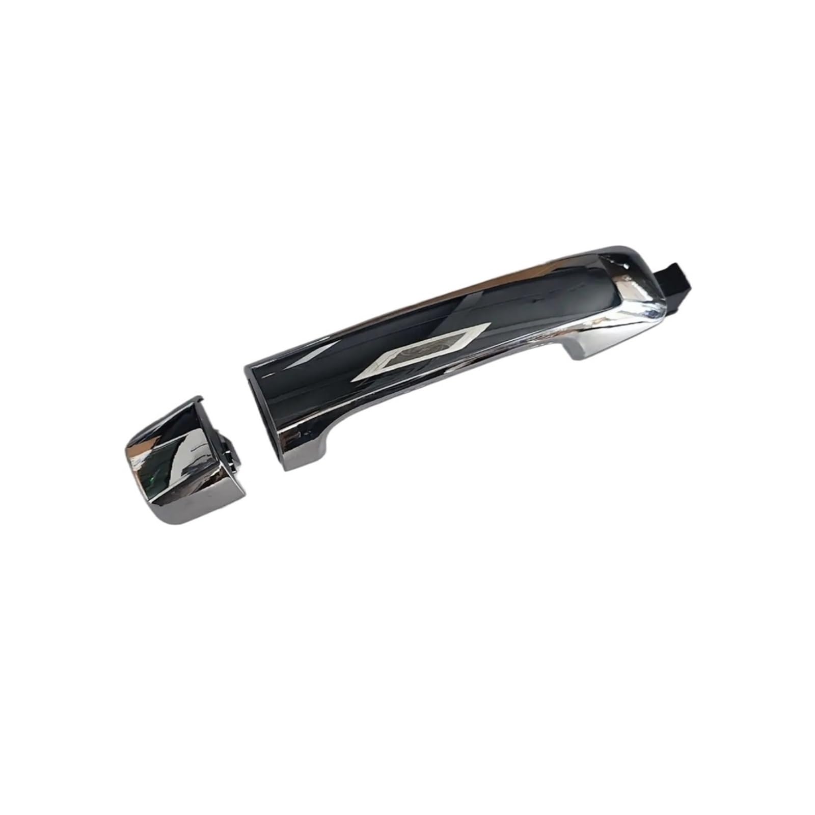 Nokrgqw Chrome 1Pc Left Handle Passenger Smooth Chrome Exterior Door Handle For Toyota For Tundra 2007-2020 For Sequoia 2008-2022 Front Rear Left Right