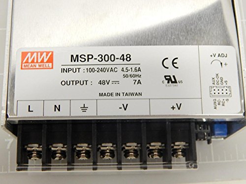 Alimentation MSP-300-48 Mean Well pour automatisation SWATEE ELECTRONICS