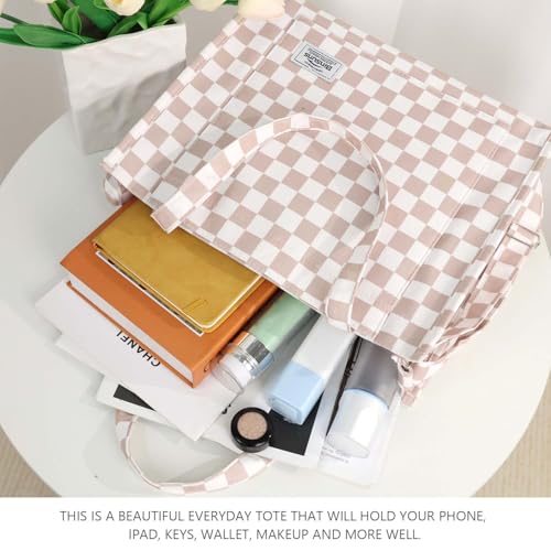 Image of Corduroy Tote Bag for Women Small Satchel Bag Mini Tote Bag Aesthetic Crossbody Handbag - School Work Travel Shopping