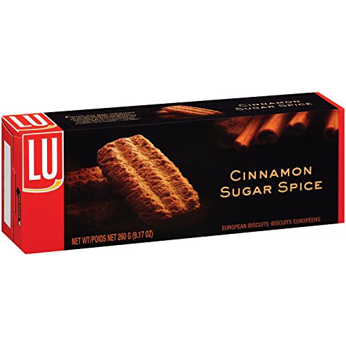 Lu Cinnamon Sugar Spice European Biscuit Cookies, 9.17 Ounce (Pack of 6)