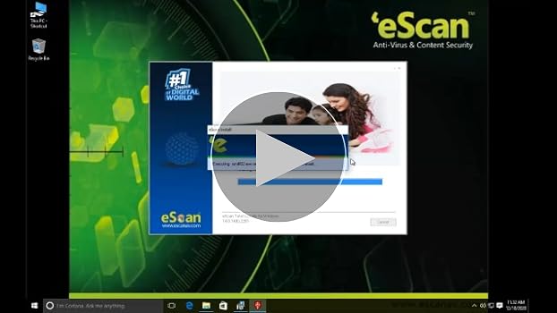 eScan Total Security Suite with Cloud Security premium total security Antivirus 2019 includes Internet Security Cloud back up Files & Folders ...