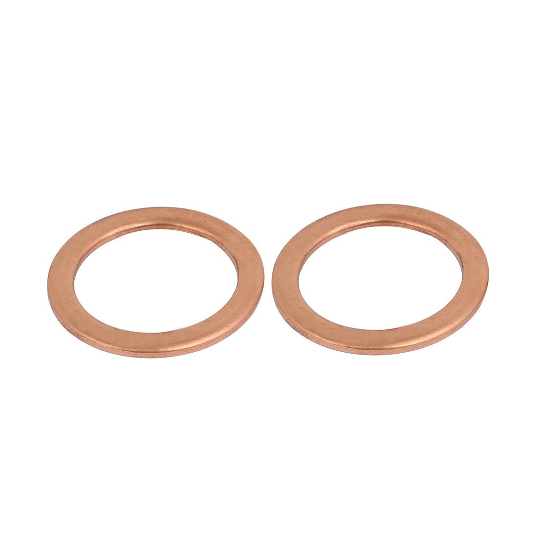Aexit 10pcs 22mmx30mmx1.5mm quality Parts Copper Flat Ring Sealing Crush Washer Gasket Model:43as206qo201