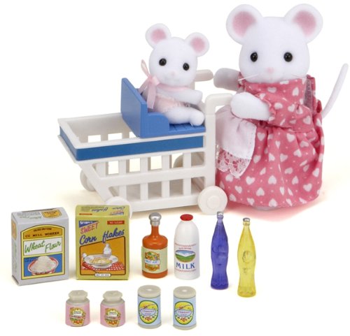 Preisvergleich Produktbild Sylvanian Families 5043 Grocery Shopping, Mehrfarbig