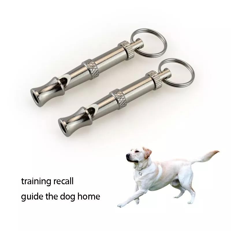 THE DDS Store Dog Whistle 2 -Tone Ultrasonic Flute Stop Barking Ultrasonic Sound Repeller Cat Training Whistle(Single Pack) 4