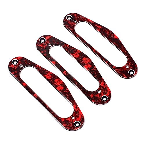 Hoement 3個ギター用シングルコイル拾音器框 スル エレキギター用 交換用