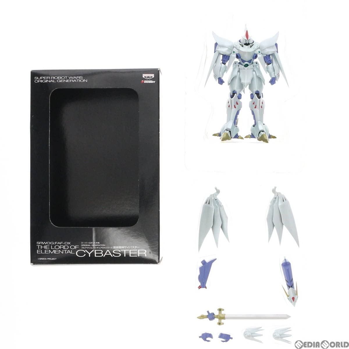 スーパーロボット大戦フルアクションフィギュア　グランゾン　おまけ　サイバスター サイバスター」、「グランゾン」などが食玩フィギュアで登場