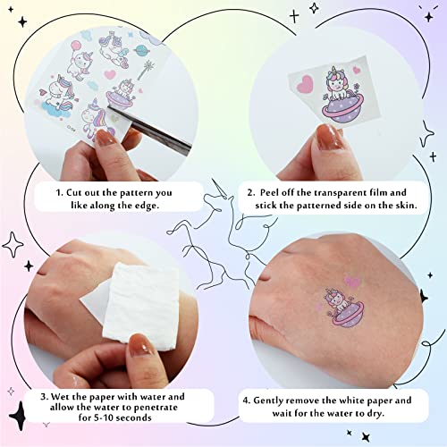 Apeso 30 Sheets Temporary Tattoos Kit For Kids, 300Pcs Fake Cute Tattoo Stickers Waterproof, Birthday Party Favor (Dinosaur ＆ Sea Animal ＆ Vehicle) #TOP6