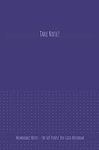 The 6x9 Purple Dot Grid Notebook - Take Note!