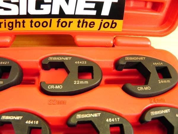 シグネット クローフット (クローフート) フナット レンチ セット 38(9.5)12(12.7) SIGNET46905 配管