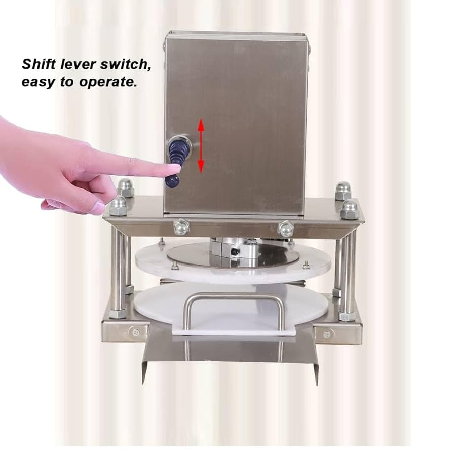 Amazon｜電動ピザプレス、ステンレススチールトルティーヤプレス