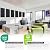 BUBOS 2-Pack Fabric Acoustic Panels 23.6x11.8x1", Self-Adhesive Sound Panel