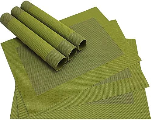 Matches21 Set Di 8 Tovagliette Americane In Plastica Tessuta – Rame/Terracotta 46x33 Cm – Lavabili E Anti Macchia - 3