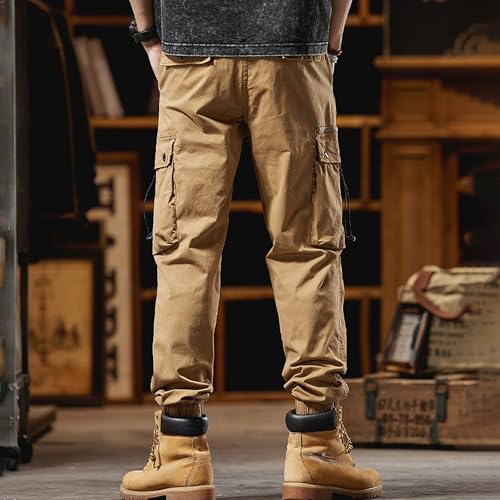 XYXIONGMAO Men's Fashion Hip-Hop Casual Streetwear Joggers techwear Pants Tactical Cyberpunk Sweatpants Cargo Pants for Men3