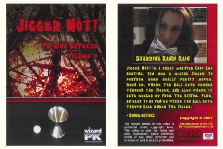 Jigger Not! (PK Ring Effects Volume 3) by Randi Rain - DVD