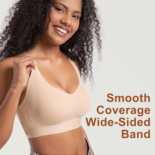 Posture Bra for Women Wireless Push Up Bralette Full Coverage Back Support Brasieres3
