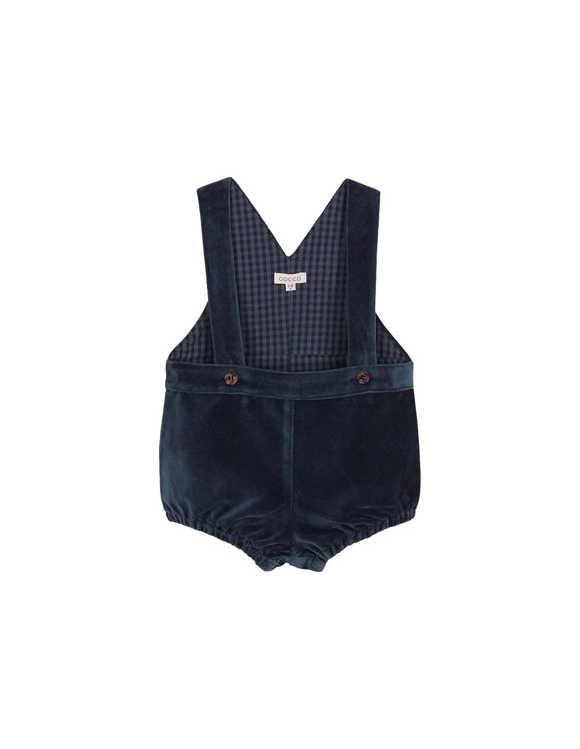 Gocco Pantalon Corto de Terciopelo con Tirante Bebés