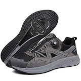 PENXZT Fahrradschuhe Herren Damen, MTB Schuhe Kompatible SPD 2 Schrauben mit Delta Lock Pedal...