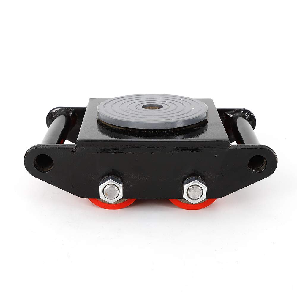 Carrello Da Trasporto 6T Con Ruote PU - Portata 13200 Lbs, 360° Rotazione, Per Carichi Pesanti - Foto 9