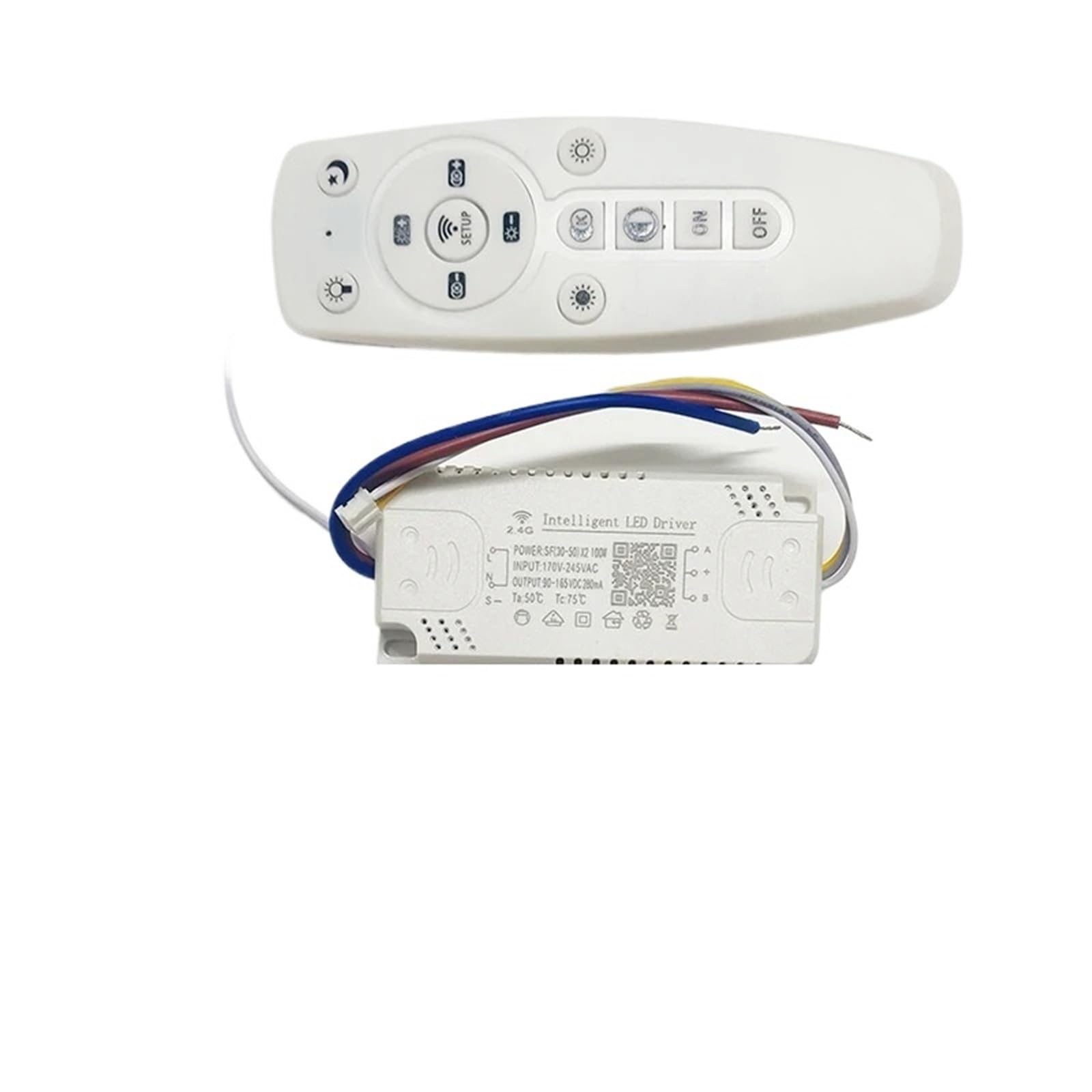 LED Driver (20-40W) X2 (40-60W) X2 (50-70W) X2 (60-80W) X2 APP Control and 2.4G Remote Transformer((30-50W)-2)