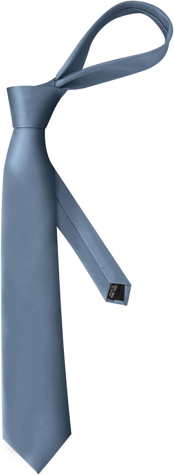 Set de Corbata y Pañuelo con Clip para Hombre miniatura 4