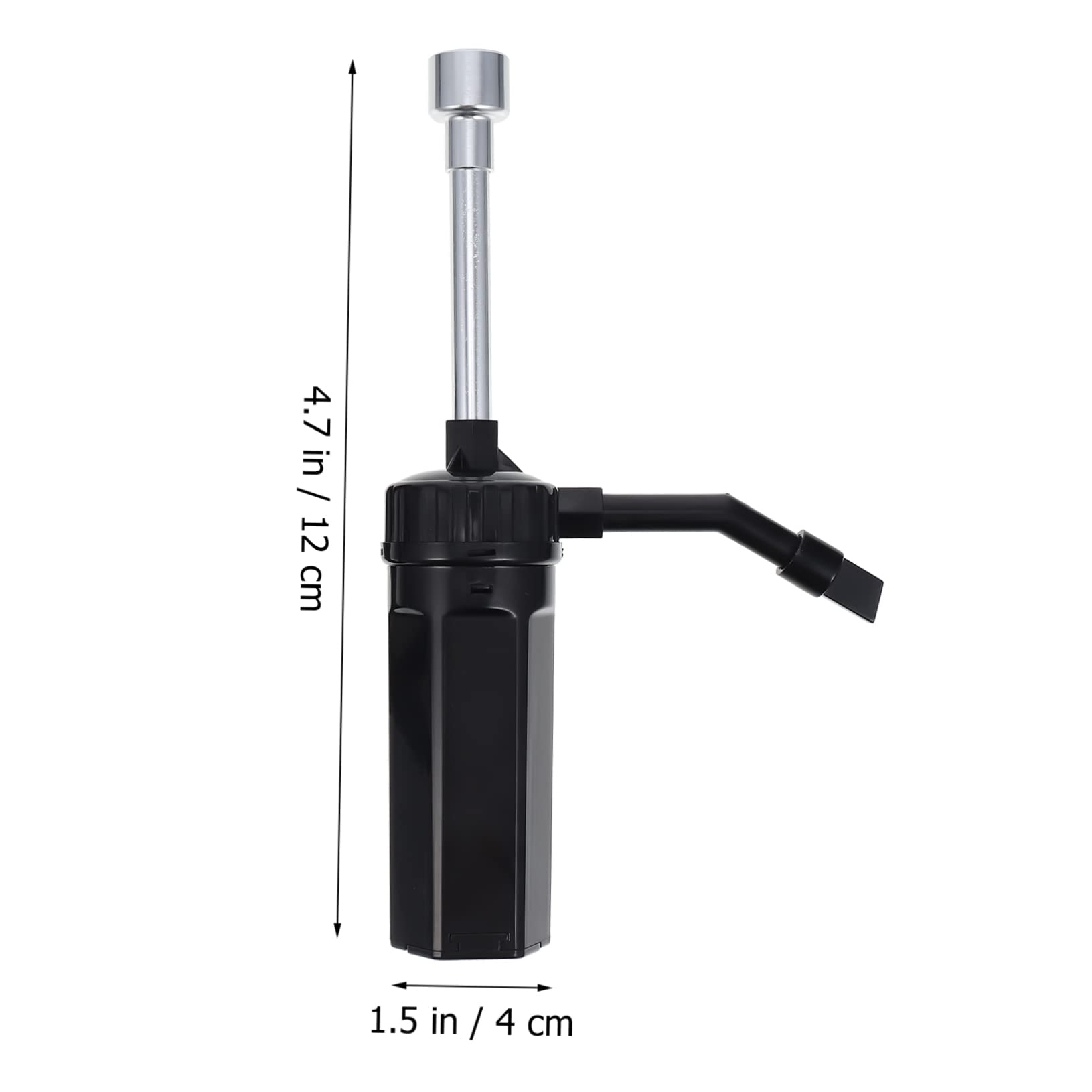 ibasenice Affumicatore Acciaio a Portatile, Riutilizzabile, Leggero, in Inox Plastica Batteria, Alimenti, per Cucina e Picnic