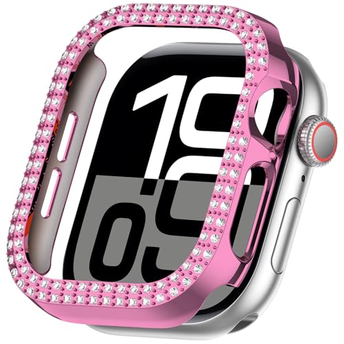 Miimall for Apple Watch 10 46mm P[X _u_Ch LL y ϏՌ ȒP AbvEHb`10 46mm Ή  h~ یP[X Apple Watch Series 10 Jo[ p 4