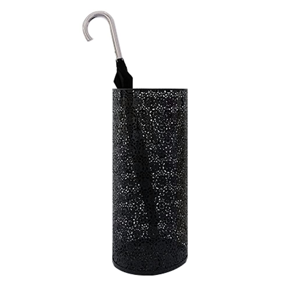 Porte-parapluies d'entrée au design ajouré pour couloir propre et sec