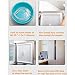 Cestbon Nevera Sella Universal de Encargo para la Puerta del refrigerador Todos...
