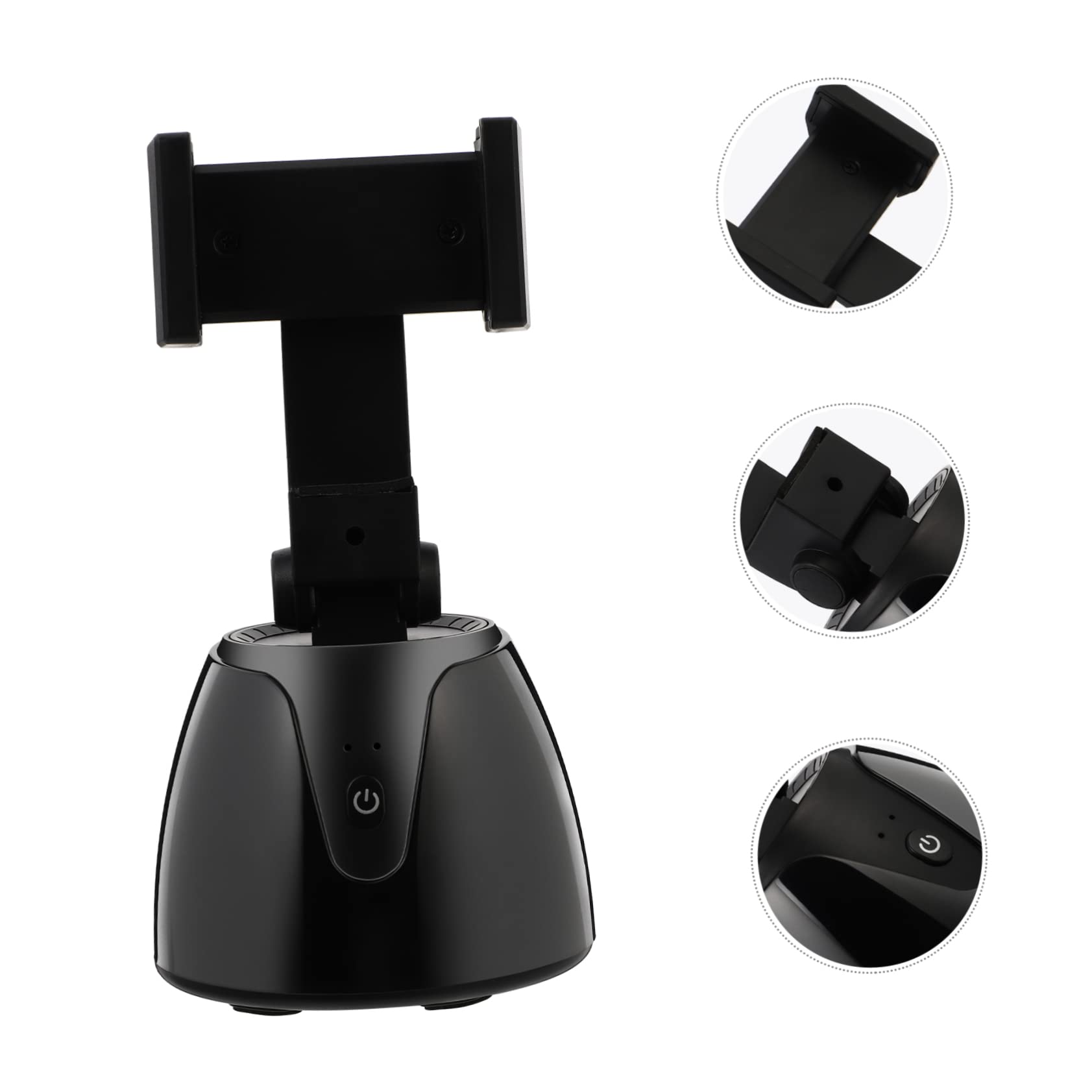 Veemoon 360grado Gimbal Per Riconoscimento Facciale Treppiede Per Smartphone Seguimento Compatibile Tablet e Fotocamere Per Video Streaming