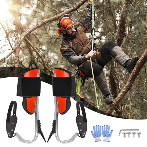 Crampons d'escalade d'arbre Teksome avec harnais complet - 2