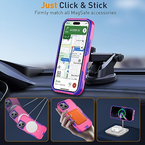Coque magnétique iPhone 15 transparente et vitre de protection écran Xmon - 3