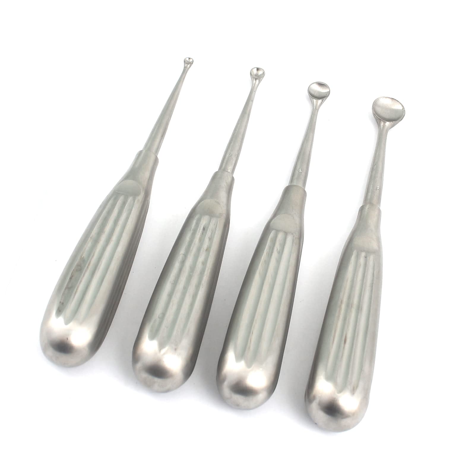 OdontoMed2011 4 Spratt BRUN Bone Curette Size 000,1,4, and 6 ODM