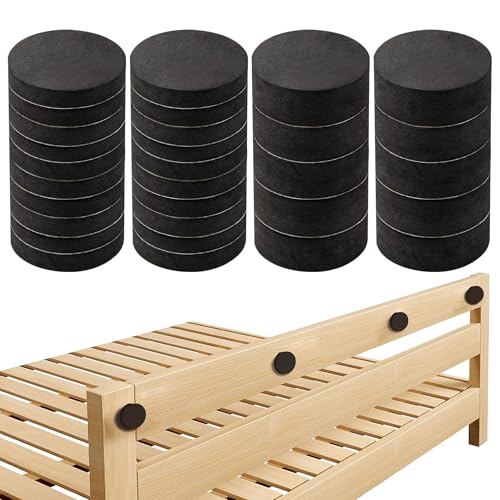 Krisler Headboard Stoppers, 30Pcs Felt Furniture Pads, Soft Bed Stabilizer Against Wall, Self...