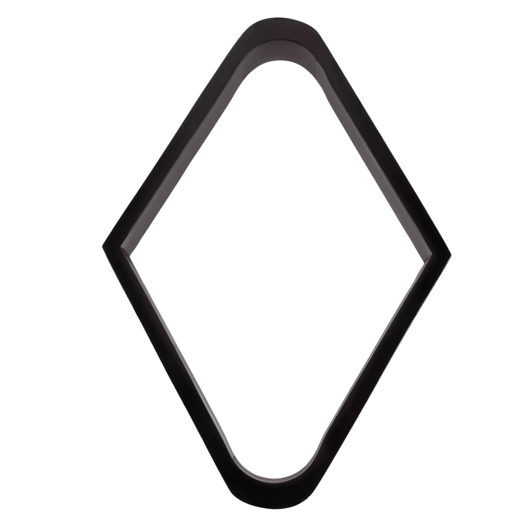 BRIGHTFUFU Pool Billiard Rhomb Rack Wooden Billiard Stand Snooker Balls Frame for Home Game Room