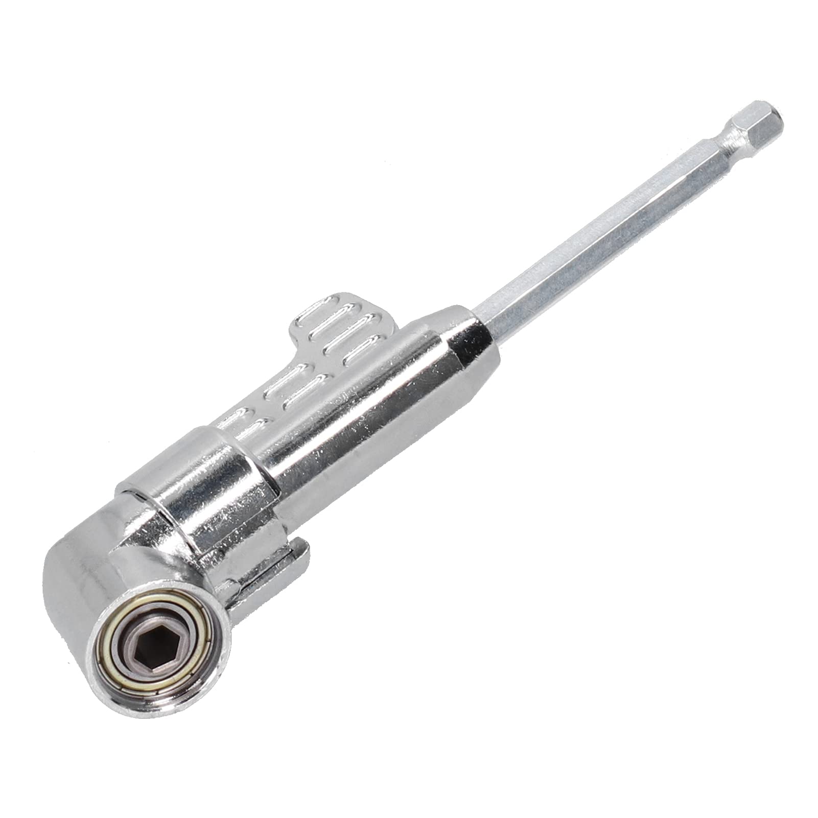 2 Sets Angled Bit Holder 105° Drill Hex Shank Elbow Screwdriver Extension Socket