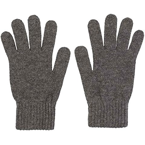 Graham Cashmere - Mens Pure Cashmere Classic Gloves - Made in Scotland - Gift Boxed - Charcoal Grey Marl Cover