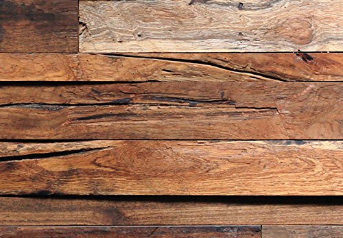 Wizard & Genius DM150 Reclaimed Wood Wall Mural, Multicolor, 8 Piece