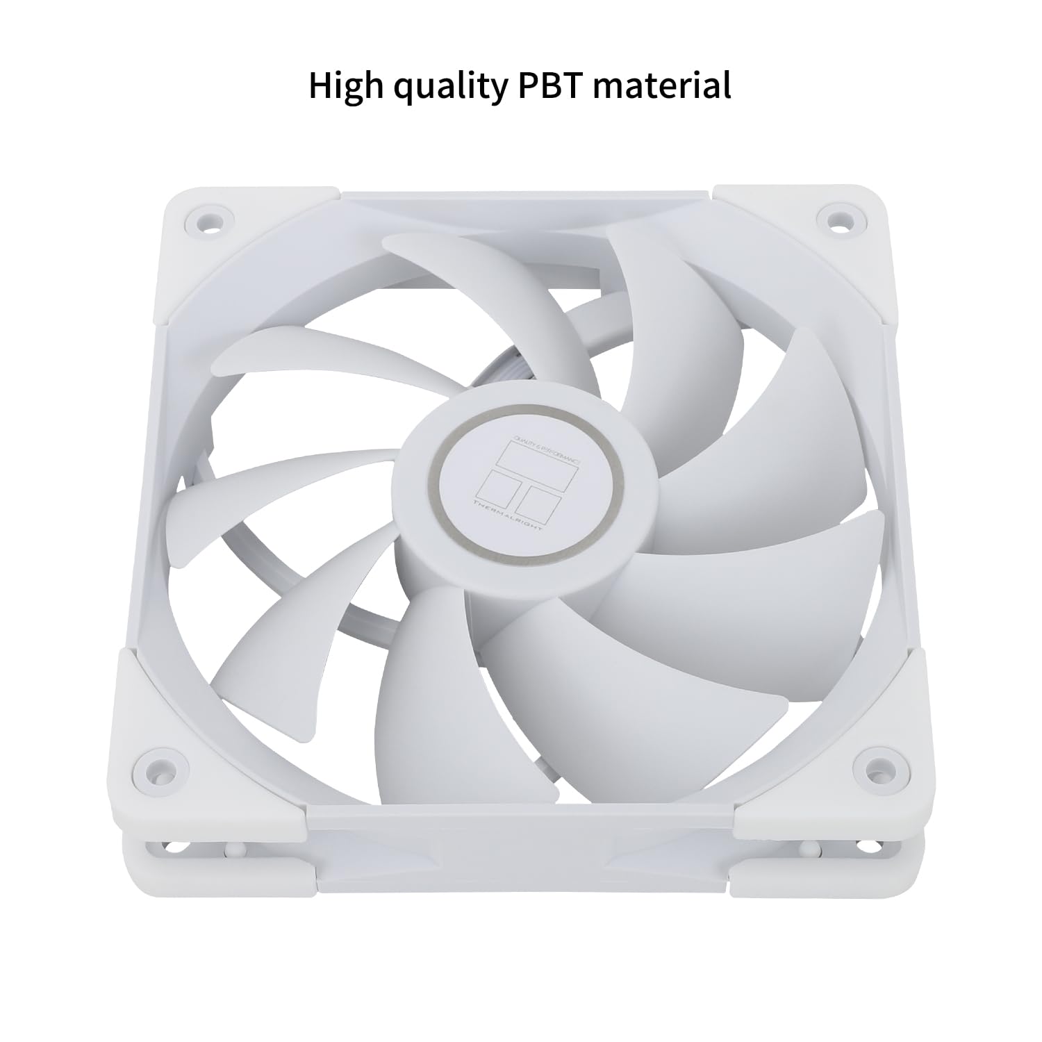 Thermalright TL-P12-S Ventola CPU ARGB 120mm - PWM Silenziosa, 1500 RPM, Flusso D'Aria 52.86 CFM - Per Case E Radiatori (Nera) - 6