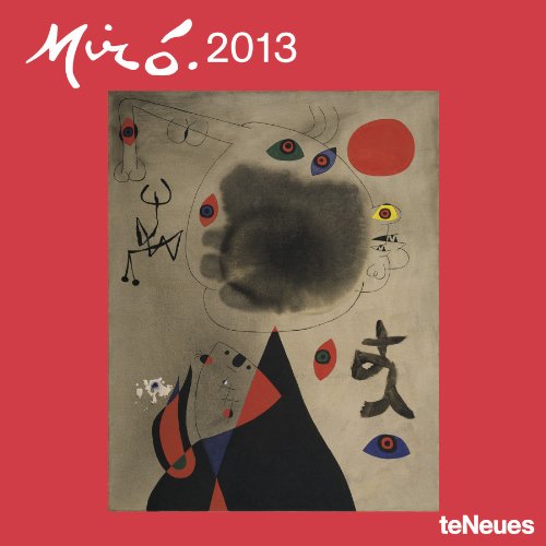 2013 Joan Miro Grid Calendar
