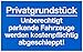 Produktbild Metafranc Hinweisschild "Privatgrundstück unberechtigtes Parken" - 400 x 250 mm / Beschilderung / Verbotsschild / Halteverbot / Parkverbot / Grundstückskennzeichnung / Gewerbekennzeichnung / 500510