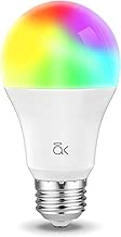 Smart Light Bulb, Works with Alexa, Echo, Google Home and Siri, AL Above Lights Dimmable E26 9W Wi-Fi LED Smart Bulb, Soft White (2700K), 60W Equivalent, 810 LM, RGB+W, ETL Listed - 1 Pack - coolthings.us