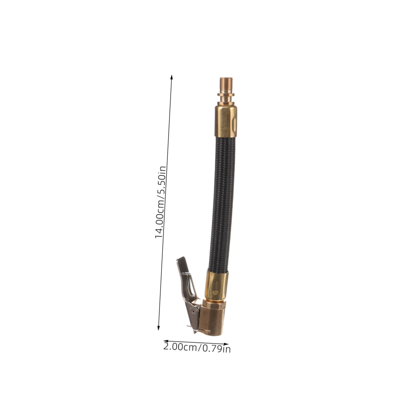 SOLUSTRE 5stücke Tire Inflator Extension Tube Langer Kupferadapter Für Luftkompressoren Für Schnelle Reifenbefüllung Und Erreichbare Und Tragbar