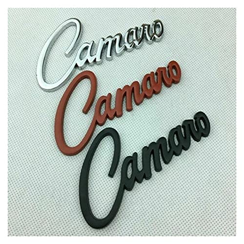 3D Metal Camaro Letra Corpo do Carro Emblema Traseiro Placa de Identificação Adequado para RS SS ZL1