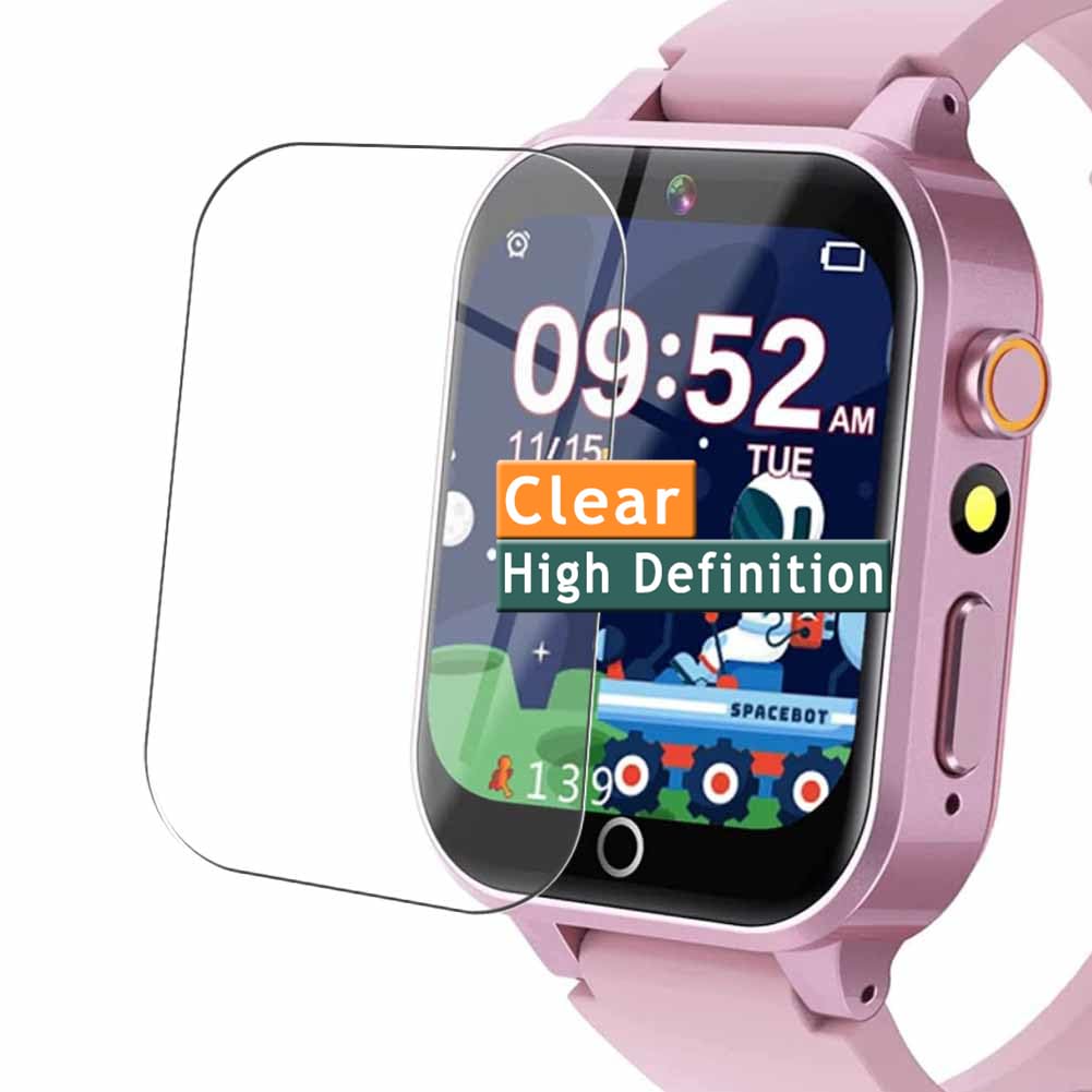 Vaxson 3-Pack Screen Protector, compatible with Vakzovy S16 D07 KIDS smart watch smartwatch, TPU Guard Film Protectors Sticker [NOT Tempered Glass]