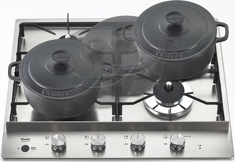 Amazon.co.jp: 【都市ガス用】リンナイ ドロップインコンロ ステンレス  