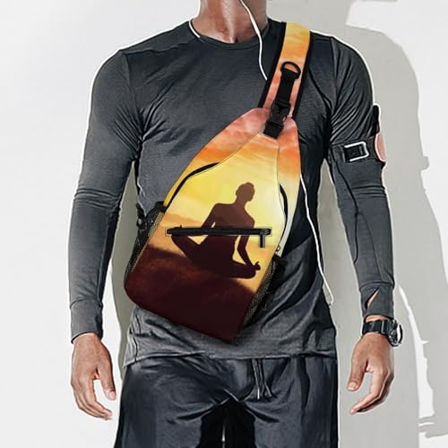 Bolso tipo bandolera casual para hiking y travel miniatura 7