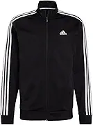 adidas Men's Essentials Warm-up 3-stripes Track Top